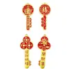 Chaveiro Qian Dao Jia Qian Daojia, Pingente de Chave de Abertura Segura, Presente Requintado para Homens e Mulheres, Acessório de Carro, Pingente de Corda de Nuvem Auspiciosa