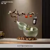 Ping An Xile cabaça decoração de armazenamento alto padrão luxo leve entrada sala de estar decoração de arte criativa armazenamento de chaves