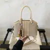 Bolso de Mano de Alta Gama para Mujer Primavera 2026 Nueva Moda Nicho Súper Popular para el Trabajo Hombro Único Cruzado Bolso Cubo