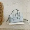 Bolso de Mano Pequeño Sencillo Shuai Mi para Mujer, Bolso Cruzado de Moda Nueva Primavera 2026, Bolso Tipo Almohada Elegante y Moderno