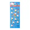Adesivos de Cristal Sanrio Divertidos Autênticos Hello Kitty Adesivos Guka Infantis Tridimensionais DIY Capa de Celular Adesivos Decorativos