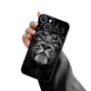 Adecuado para funda de teléfono iPhone 17, Nuevo modelo de comercio exterior, Estilo de pareja moderno, Funda de teléfono de animal león