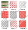 Papel de Sublimación Xinfangxiu Patrón Navideño Papel de Transferencia Htv Película de Transferencia Térmica Estampado en Caliente de Alta Temperatura