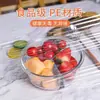 Película Plástica de Polietileno de Grado Alimenticio Rollo Grande para Uso Doméstico, Resistente a Altas Temperaturas, para Cocina, Refrigerador, Uso Comercial, Salón de Belleza, Película Plástica Desechable