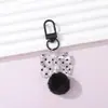 Chaveiro Pingente Colorido Multi-Estilo Bolinhas Laço Pom-Pom DIY Versátil Acessório de Comuteiro Charme para Bolsa