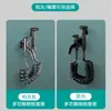 Grifo de un grifo y dos salidas con rociador para descargar el inodoro piscina de fregado para balcón dentro de la pared piscina de lavandería piscina de inodoro alargado