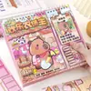 Livro de Jogos de Adesivos Capivara Diversão Coletiva Inovação Kidsren e Meninas Livro de Adesivos de Vestir Manual de Paisagismo Material