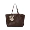 Bolso Tote de Gran Capacidad Nuevo para Verano 2026 para Mujer, Versátil y Simple para Viajes Diarios, Bolso de Mano de Cuero Estilo Coreano