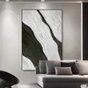 Impresión Giclée Plana Artística, Arte de Pared Abstracto para Sala de Estar, Decoración de Vestíbulo, Estilo Moderno Minimalista de Lujo Ligero