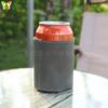 Capas Portáteis para Latas de Cerveja ao Ar Livre Capa para Garrafa de Cerveja Couro PU Antiderrapante Capa para Copo de Cola Capa para Copo de Café Americano Capa para Copo de Chá com Leite