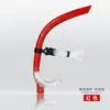 El entrenador recomienda un snorkel montado en la cabeza para el entrenamiento de natación, un equipo especializado de respiración para estilo libre para adultos, un respirador semi-seco