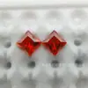 Trevo de Quatro Folhas Colorido Corte Radiante Zircônia Pedra Solta Zircônia Cúbica Acessórios de Joias Transfronteiriços Acessórios de Pedras Preciosas