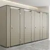 Divisórias para Banheiros Públicos, Painéis Impermeáveis de PVC Antibacteriano, Painéis Divisórios para Banheiros e Lavatórios, Paredes e Portas Divisórias para Escolas e Fábricas