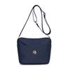Bolso cruzado de nailon impermeable con cremallera multicapa, bolso de hombro, bolso de tela, bolso de mujer, primavera 2025
