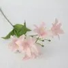 Suministro Directo de Fábrica Mesa de Comedor Decoración de Flor de Lirio de Flor Artificial de Boda para Sala de Estar