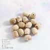 Accesorios de joyería, cuentas sueltas ovaladas pequeñas con esmalte floral, material DIY para ropa, cuentas de porcelana, material para pulseras y collares hechos a mano, cuentas de cerámica