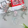Exquisitos Adhesivos de Tela Bordada con Flores de Malla Multicolores Opcionales Accesorios Decorativos para Ropa Vestidos Ropa Infantil