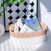 Cesta para Snacks Estilo Nórdico Cesta de Almacenamiento Tejida Simple de Cuerda de Algodón Fresca Hogar Llaves Snack Mesa de Centro Escritorio Cesta para Comestibles