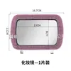 Espejo de maquillaje con visera solar para coche de Amazon, espejo de maquillaje de acero inoxidable, espejo de coche, espejo de maquillaje de copiloto, espejo de belleza