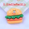 Tienda de fábrica zapatos con agujero hebilla pasador de pelo de dibujos animados cuerda para el pelo joyería DIY accesorios de resina al por mayor nuevo comida en miniatura para jugar