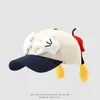 Gorra de Béisbol Colorida para Bebé Estilo Coreano y Japonés Gorra con Visera Solar Súper Linda Transfronteriza Adorable Gorra de Pato para Niños de Otoño