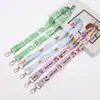Gancho Universal Corda Tira de Corda Copo de Água Infantil Lanyard Transversal Cartoon Garrafa Térmica com Tira para Garrafa de Água