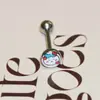 Piercings de Lengua de Dibujos Animados con Goteo de Aceite, Joyería de Lengua de Acero Inoxidable Estilo Nuevo en Stock, Piercings de Lengua Transfronterizos, Anillos de Lengua, Joyería para Piercings al por Mayor