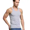 Venta al por mayor del fabricante Precio bajo Verano Chaleco para hombre Base Transpirable Chaleco de tirantes Cruzado Camiseta sin mangas casual para hombre