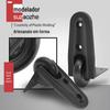 Roda de plástico em ângulo reto, roda direcional de plástico, bolsa de viagem de plástico D020A-1, rodízio, acessórios para bolsa de carrinho