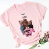 Camiseta Dia das Mães camiseta Dia das Mães Super Mãe solta manga curta verão mãe