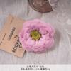 Materiales para Manualidades de Flores Artificiales: Cabezas de Flores de Crisantemo Grandes, Accesorios de Flores Artificiales, Flor para Pasador Adornos Florales para el Cabello, Arte Floral Decorativo, Flores Hechas a Mano