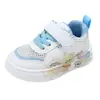 Nuevos Zapatos Casuales de Verano y Otoño 2026 para Niños y Niñas, Tenis Blancos con Malla, Diseño Trendy de Dibujos Animados de Caña Baja