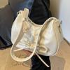 Bolso de Axila para Mujer 2026 Nuevo Estilo Moda de Gama Alta Diseño de Nicho Popular en Internet Bolso de Hombro Único Cruzado Plegado