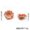 Flor de Ciruelo Simulada de 5.5 cm Cabezal DIY Corona Accesorios de Tela Accesorios para el Cabello Accesorios para Ropa Props de Fotografía Flor Decoración del Hogar