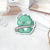Cartoon pequeno dinossauro acrílico emblema broche patch para meninos e meninas bonito pequenas jóias pode ser atacado para o mapa pode ser encomendado