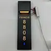 Letrero de Puerta de Hotel Estilo Pantalla de Acero Inoxidable para Apartamentos, Casas de Huéspedes, Hoteles, Habitaciones de Spa, Habitaciones Privadas, Focos, Letreros de Puerta Iluminados Electrónicamente
