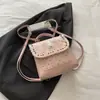 Mochila de mujer con temperamento dulce y linda, estilo coreano, moderna y versátil, elegante bolso de hombro pequeño de encaje de lunares para viajes y desplazamientos