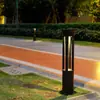 Luz Solar LED para Césped Exterior Villa Jardín Simple LED Alimentada por Electricidad Impermeable Paisaje Inserción en el Suelo Luz de Jardín