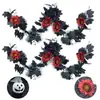 Calabaza de Halloween, Enredadera, Bruja Voladora, Celebridad de Internet Creativa, Regalo de Fiesta, Nuevo Producto Transfronterizo, Enredadera de Calabaza y Hoja de Arce