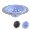 Ventas de fábrica coladera de piso de silicona anti-obstrucción fregadero baño alcantarilla filtro de silicona filtro de cocina