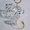 Lindo Colgante de Almacenamiento de Cabeza de Gato Grande, Caja Creativa Transparente para Guardar Pelo de Gato, Colgante de Almacenamiento de Gato Extra Grande