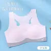 Nuevo Estilo de Verano Sujetador para Niñas, Transpirable y Antigolpes, Chaleco Deportivo sin Costuras Antishock para Adolescentes, Cómodo y Delgado