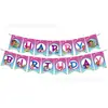 Set de Suministros para Decoración de Fiesta de Cumpleaños con Globo de Bandera Nueva de Dora, Inserto para Pastel, Mantel