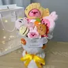 Ventas Directas de Fábrica Rubí Loopy Dibujo Animado Ramo Castor Pequeño Muñeco de Tela Creativo Cumpleaños Navidad Mejor Amigo Festival