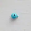 Campana Pequeña Redonda Pintada de 14 mm DIY Accesorios Creativos para Mascotas Color Caramelo Rodillo Metálico de Una Palabra Pintura en Spray Campana de Navidad