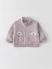 Chaqueta Versátil de Primavera para Bebés y Niños Pequeños 2026 Nuevo Estilo Chaqueta con Cremallera de Dibujos Animados para Niños Ropa de Principios de Primavera Categoría a