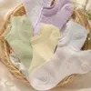 Meias Curtas de Renda Respiráveis de Malha Fina de Verão, Meias Cano Baixo Frescas Vazadas, Meias Femininas Fofas, Meias de Cano Baixo