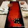 Camino de Mesa de Venta Caliente Transfronteriza, Mantel de Halloween, Banderín Decorativo de Mesa para Ambiente Festivo del Día de Muertos, Personalización de Arreglos de Alta Gama