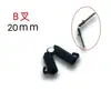 Accesorios para Enrejado de Escalada de Tubo de Acero Recubierto de Plástico, Soporte, Barra de Soporte, Tubo de Conexión, Clip de Abrazadera en V, Clip en Cruz, Resorte de Fijación