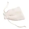Bolsa de flanela para joias com cordão Wenwan Pulseira de contas de Buda Armazenamento de joias Jade